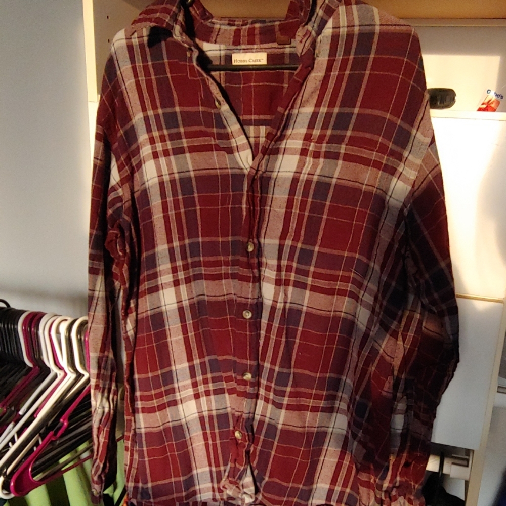 Never worn mens flannel